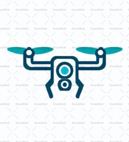 Moderne Drohne mit Kamera